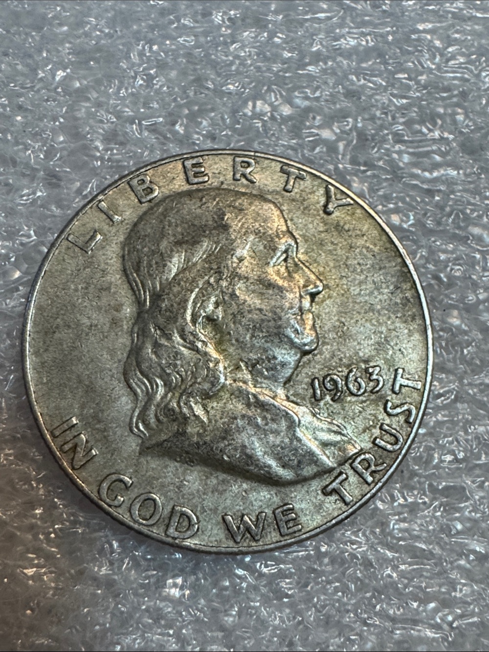 Silver Franklin 1963 Coin - Classic Collectible